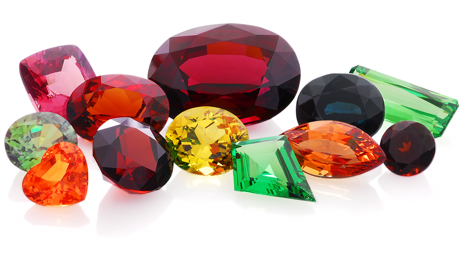 Garnet January Birthstone Jewelry Design At Rosario Garcia Designs